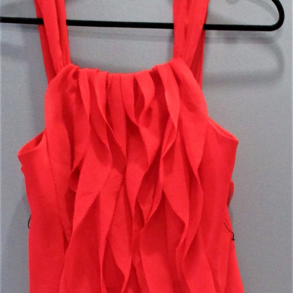 White by Vera Wang Red Bridesmaid /Prom Dress